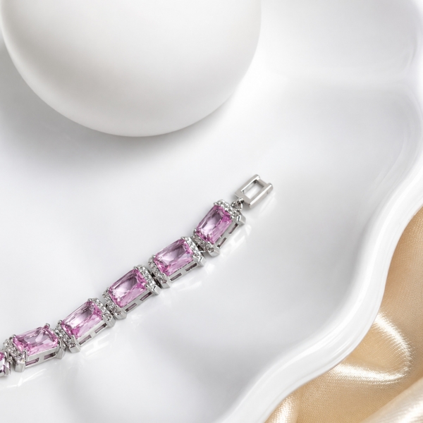 Pulseira Riviera Vivace - Prata Rosa