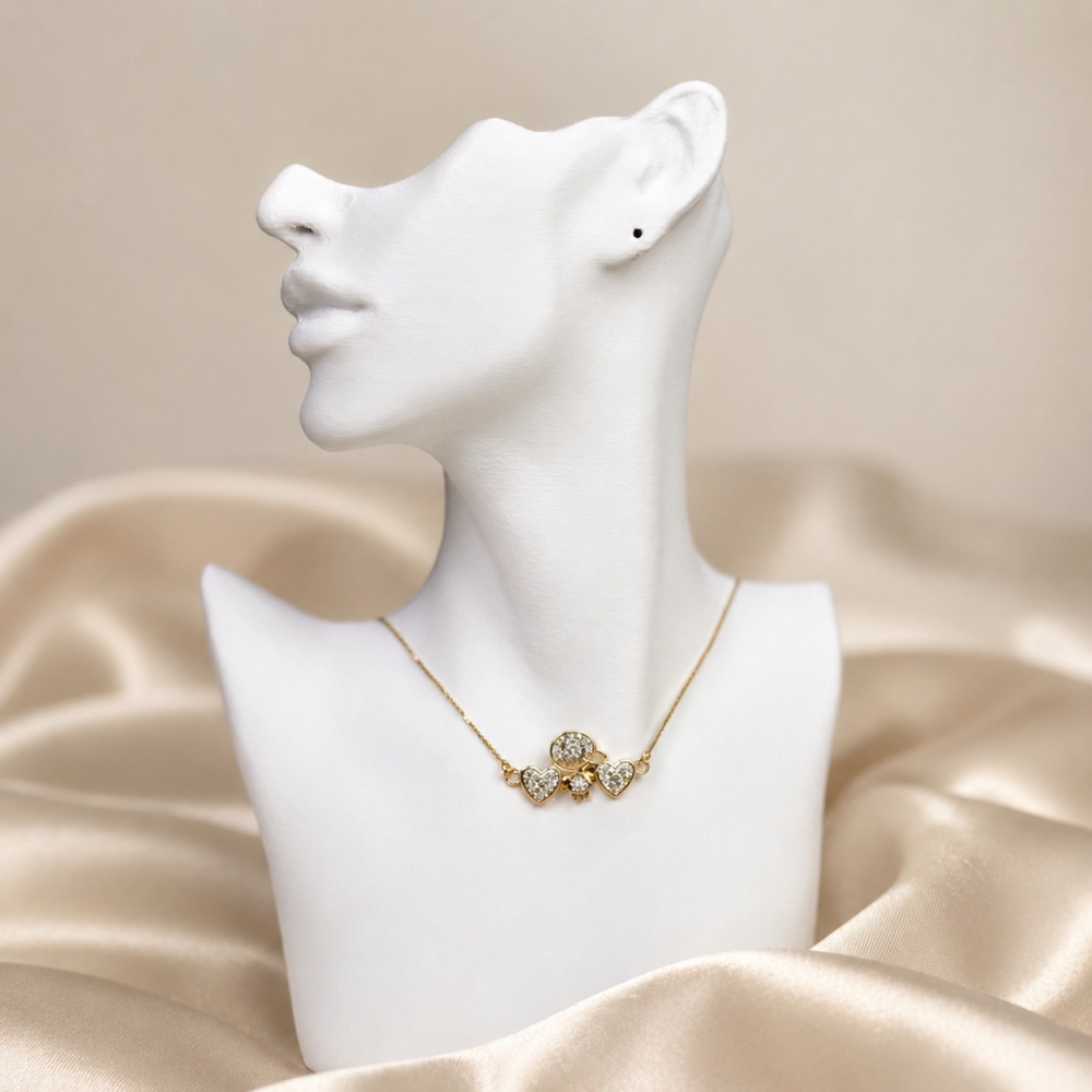 Colar Feminino Amor de Mãe Cravejado - Menino