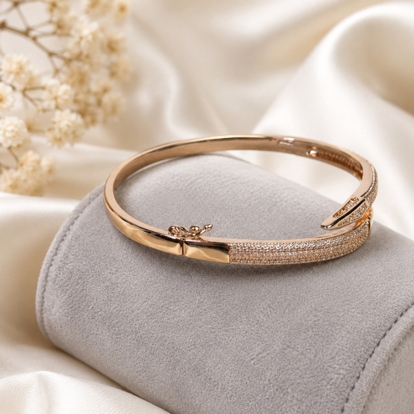 Bracelete Prego Luxo - Dourado