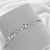 Pulseira Masculina Elo 3 em 1 Figaro - Prateado