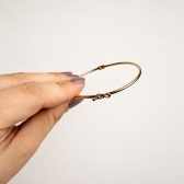 Bracelete Fino Fecho Gancho