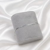 Pulseira Masculina Elo Grumet Classic - Prateado