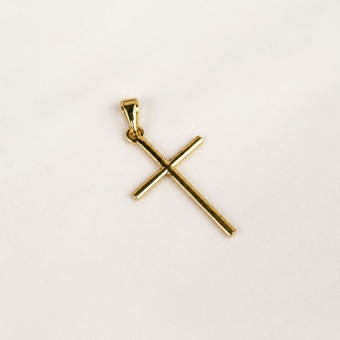 Pingente Masculino Cruz Minimalista P