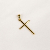 Pingente Masculino Cruz Minimalista P
