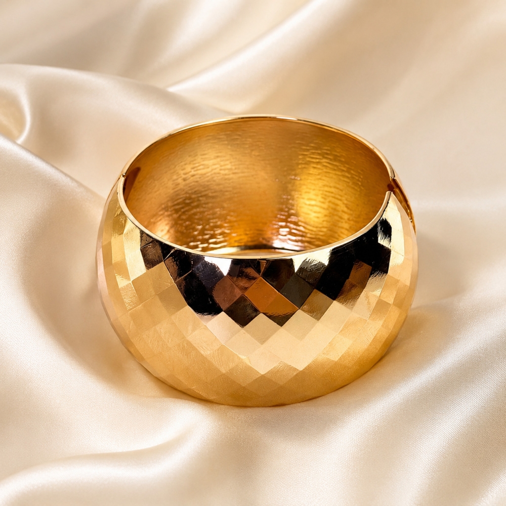 Bracelete Prisma - Dourado