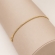 Pulseira Cordão Baiano - Dourado
