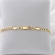 Pulseira Masculina Elo Grumet Classic - Dourado