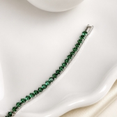 Pulseira Riviera Lumi - Esmeralda