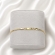 Pulseira Masculina Elo Grumet Classic - Dourado