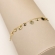 Pulseira Corações Lumière - Dourado