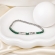 Pulseira Riviera Lumi - Esmeralda
