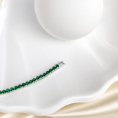 Pulseira Riviera Lumi - Esmeralda