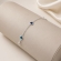 Pulseira Corações Aurora - Prateado