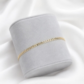 Pulseira Masculina Elo Grumet Classic - Dourado