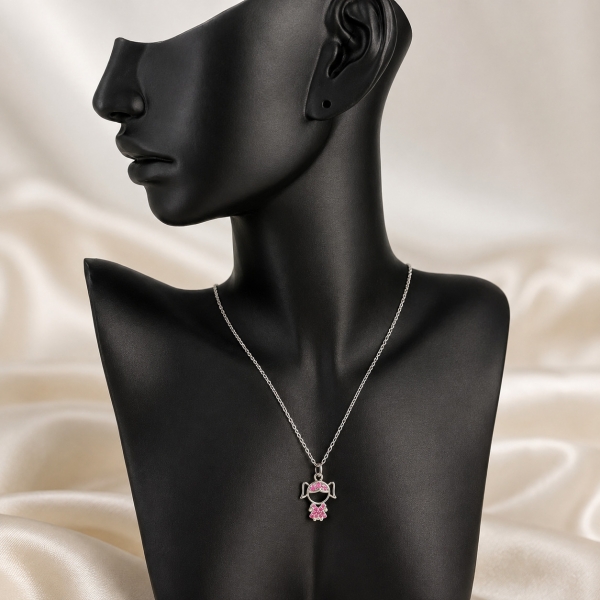Colar Feminino com Pingente Filho Precioso - Menina
