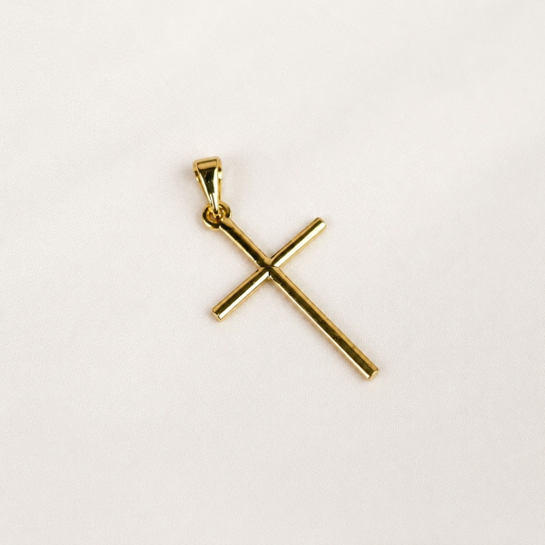 Pingente Masculino Cruz Minimalista M