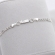 Pulseira Masculina Elo Figaro Prestige - Prateado