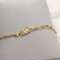 Pulseira Masculina Elo Figaro Prestige - Dourado