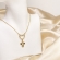 Colar Feminino Menina Pendente com Coração