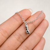 Pulseira Infantil Amuleto da Sorte - Prata