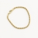 Pulseira Cordão Baiano - Dourado