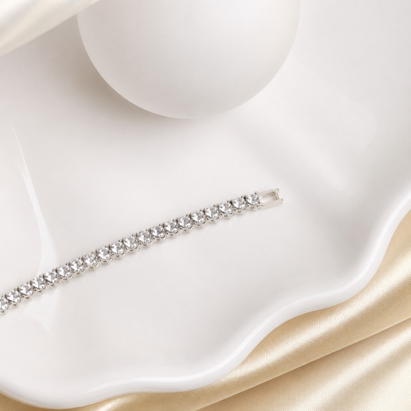 Pulseira Riviera Lumi - Cristal