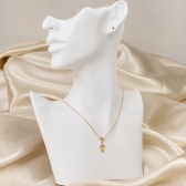 Colar Feminino Menina com Ponto de Luz