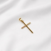 Pingente Masculino Cruz Minimalista G