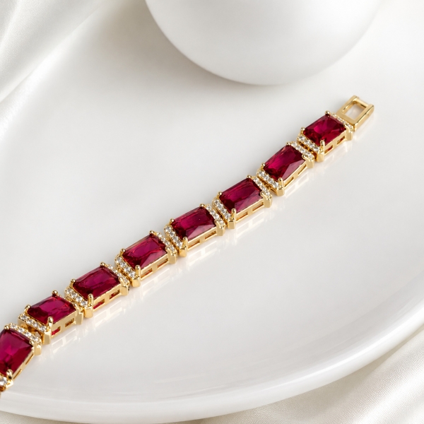 Pulseira Riviera Vivace - Ouro Rubi
