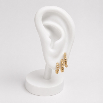 Trio de Argolas Diamond