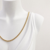Colar Cordão Baiano - Dourado