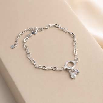 Pulseira Gotas de Cristal