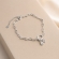 Pulseira Gotas de Cristal
