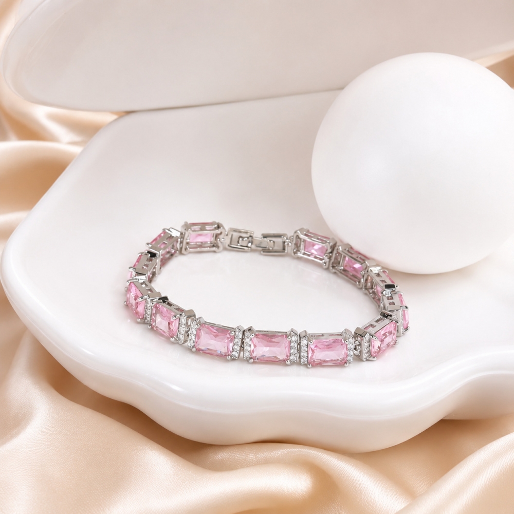 Pulseira Riviera Vivace - Prata Rosa