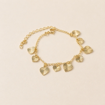Pulseira Corações Lumière