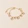 Pulseira Corações Lumière - Dourado