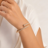 Bracelete Prego Luxo - Dourado